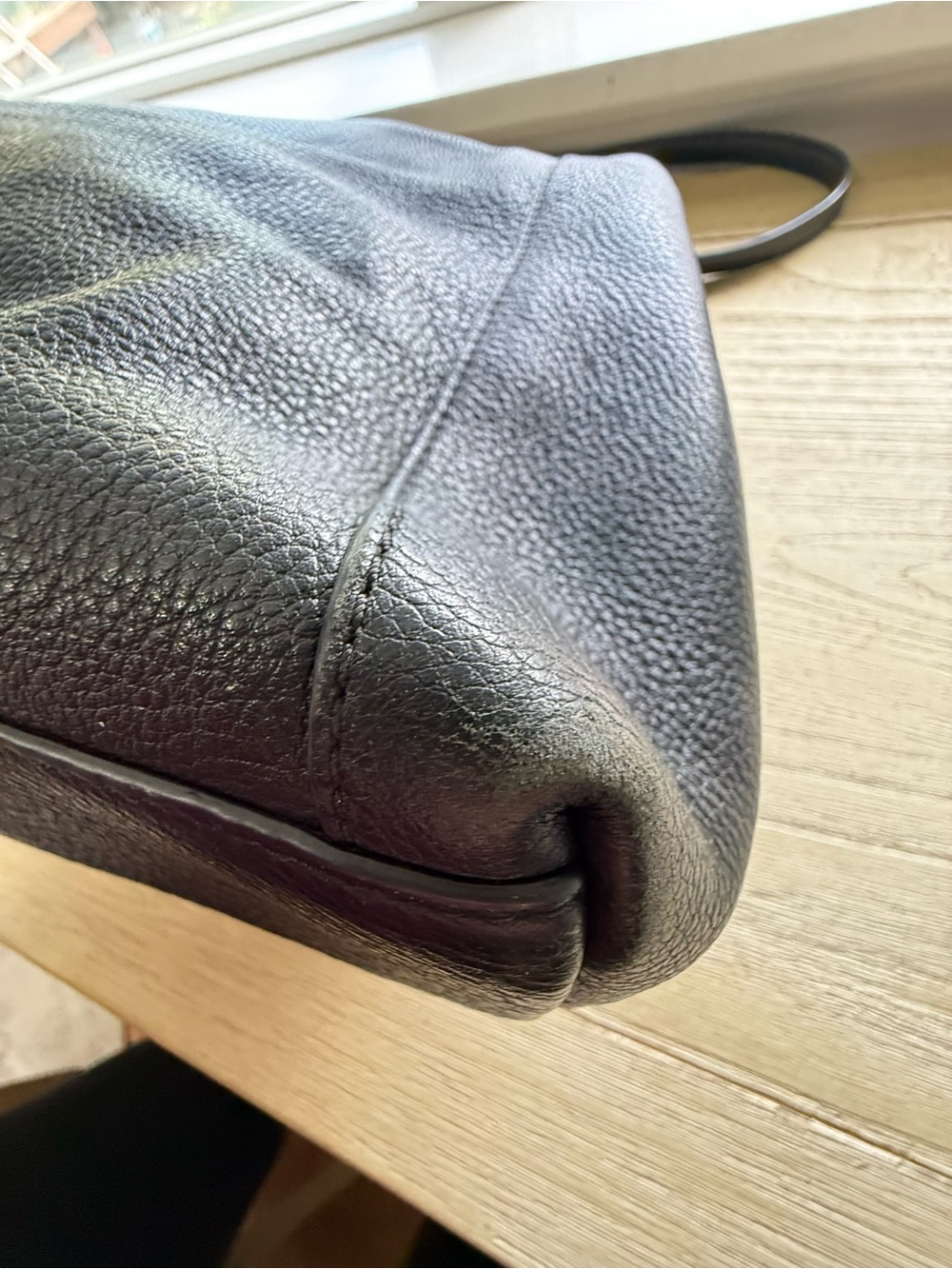 kate spade Black Pebbled Leather Tote - Picture 12 of 16